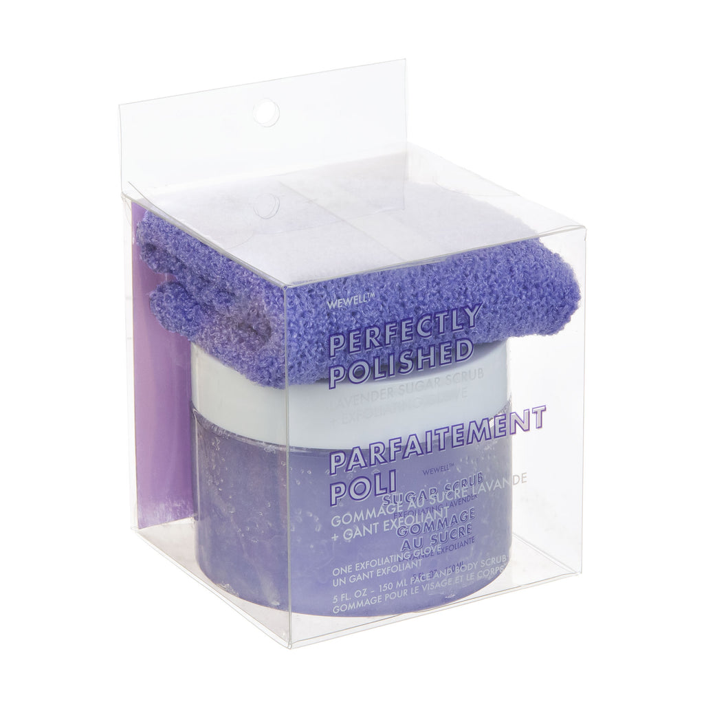 EXFOLIATING SCRUB SET - LAVENDER